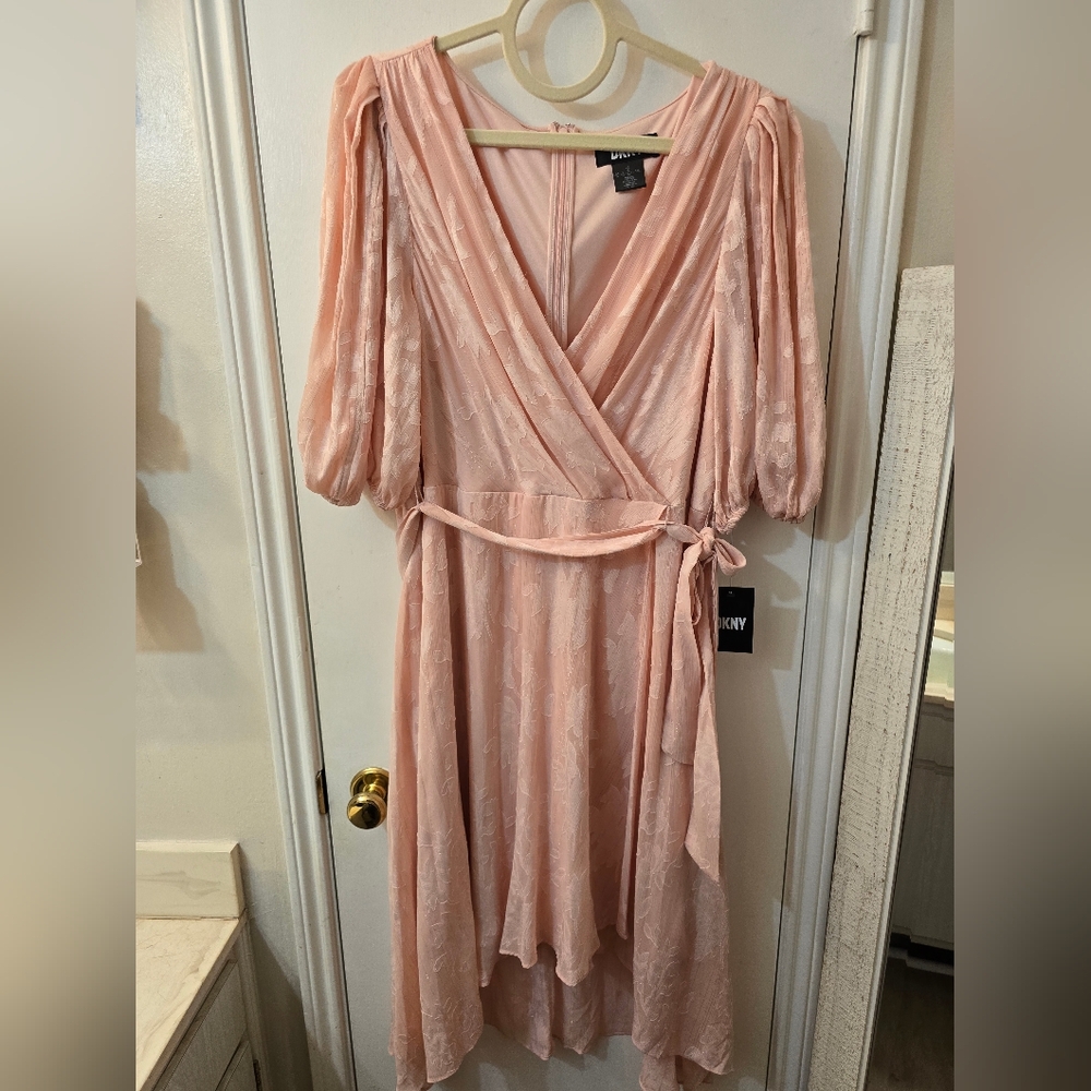 DKNY Pink Dress